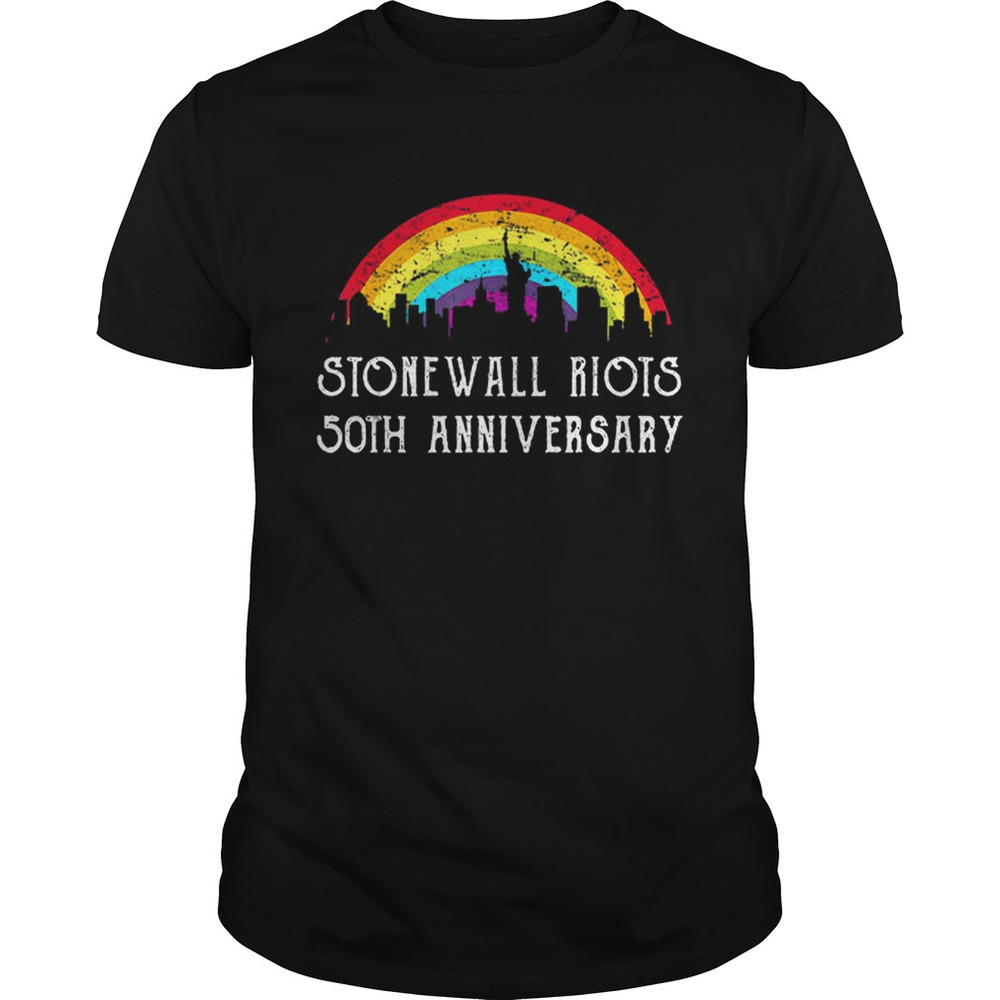 Lbgtq Rights Stonewall Riots 50Th Nyc Gay Pride Shirt